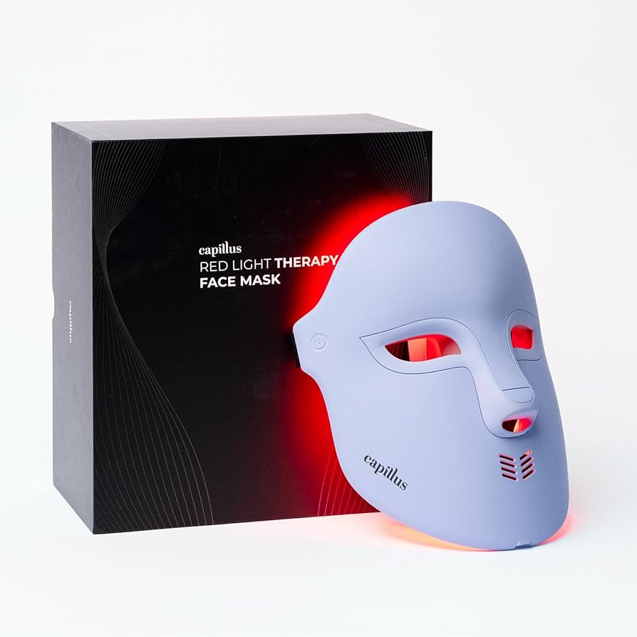 Capillus Red Light Therapy Mask, Led Mask, Red Light Face Mask, Red Light Therapy for Face, Led F... | Amazon (US)