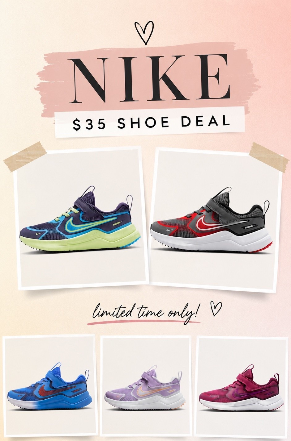 Nike kids shoe deal use code DAYONE for extra 25% off

#LTKSaleAlert #LTKKids
