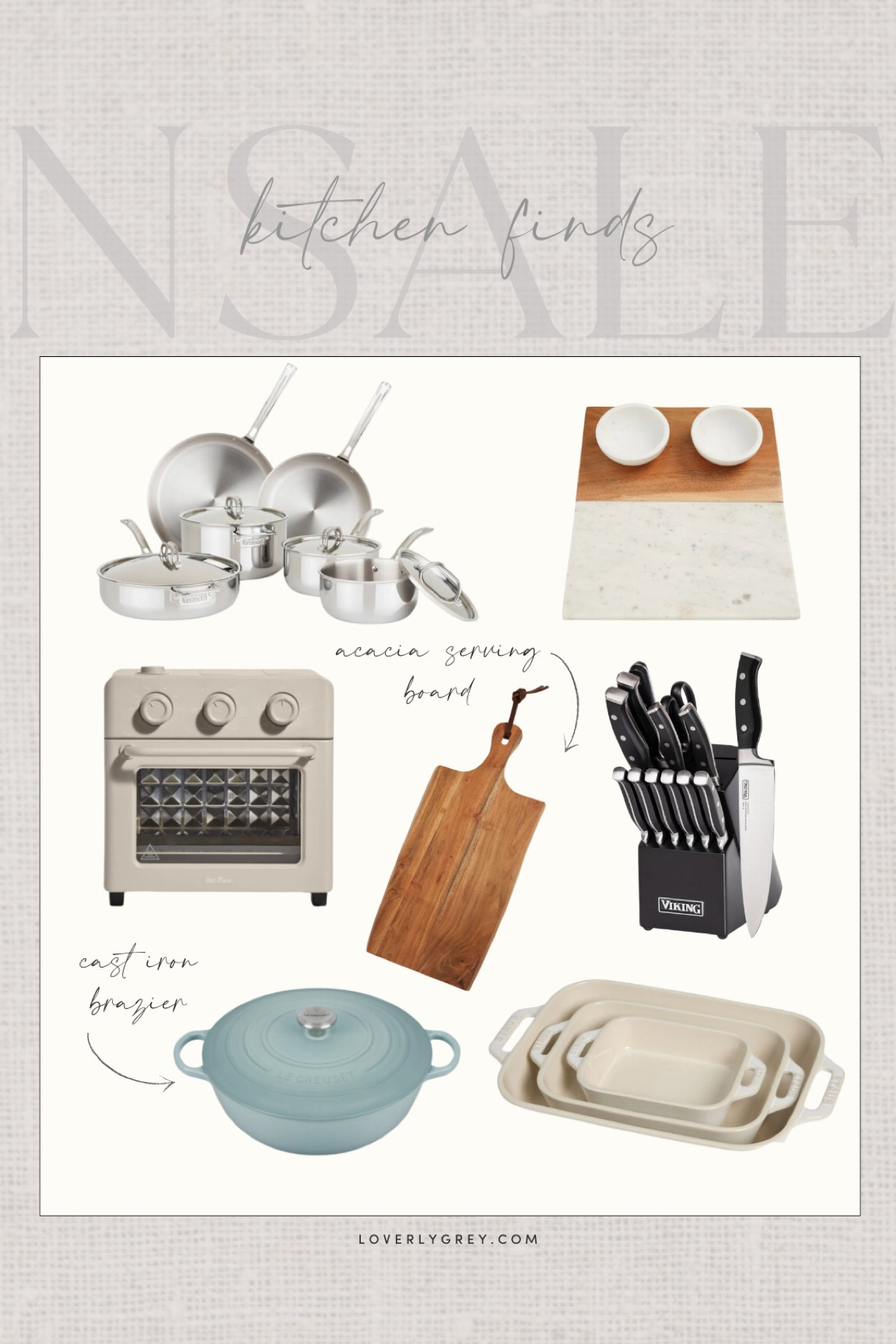 The NSALE has some great kitchen items if you’re looking for new things! These would also make great house warming gifts!


Loverly grey, NSALE, home finds, kitchen finds, kitchen appliances, kitchenware, gifts, wedding gift 

#LTKHome #LTKxNSale