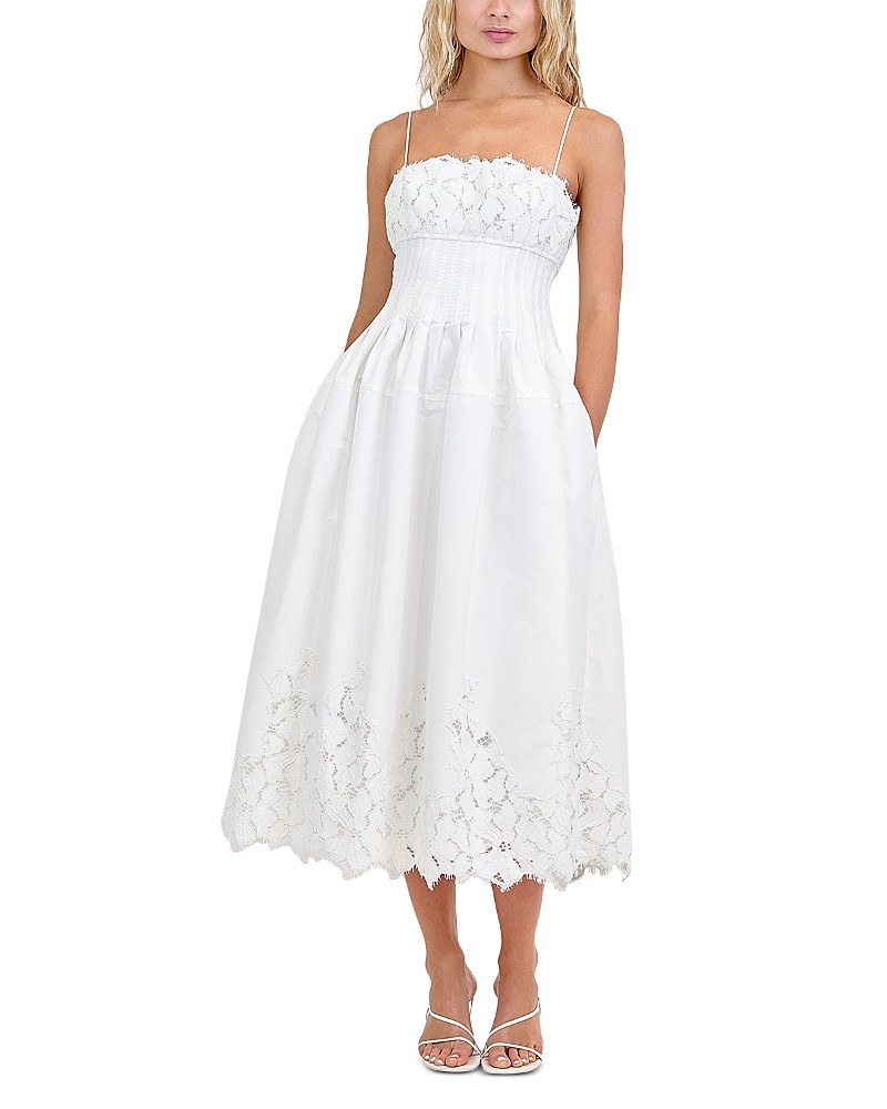 Simkhai Lilianna Sleeveless Lace Midi Dress | Bloomingdale's (US)