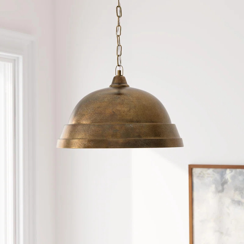Kelly Clarkson Home Stacy 1 - Light Single Dome Pendant & Reviews | Wayfair | Wayfair North America