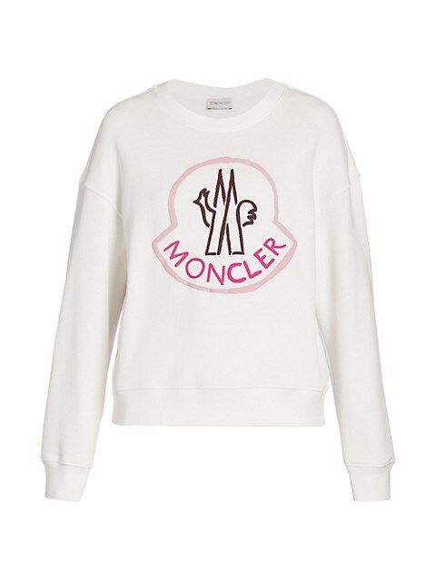 Large Logo Cotton Sweatshirt | Saks Fifth Avenue