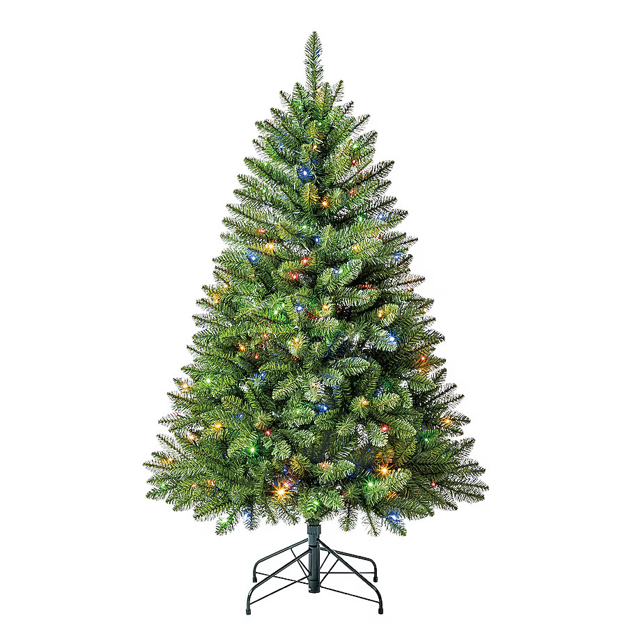 Holiday Living 5-ft Greensboro Pre-lit Artificial Christmas Tree with Color Changing LED Lights | Lowe's