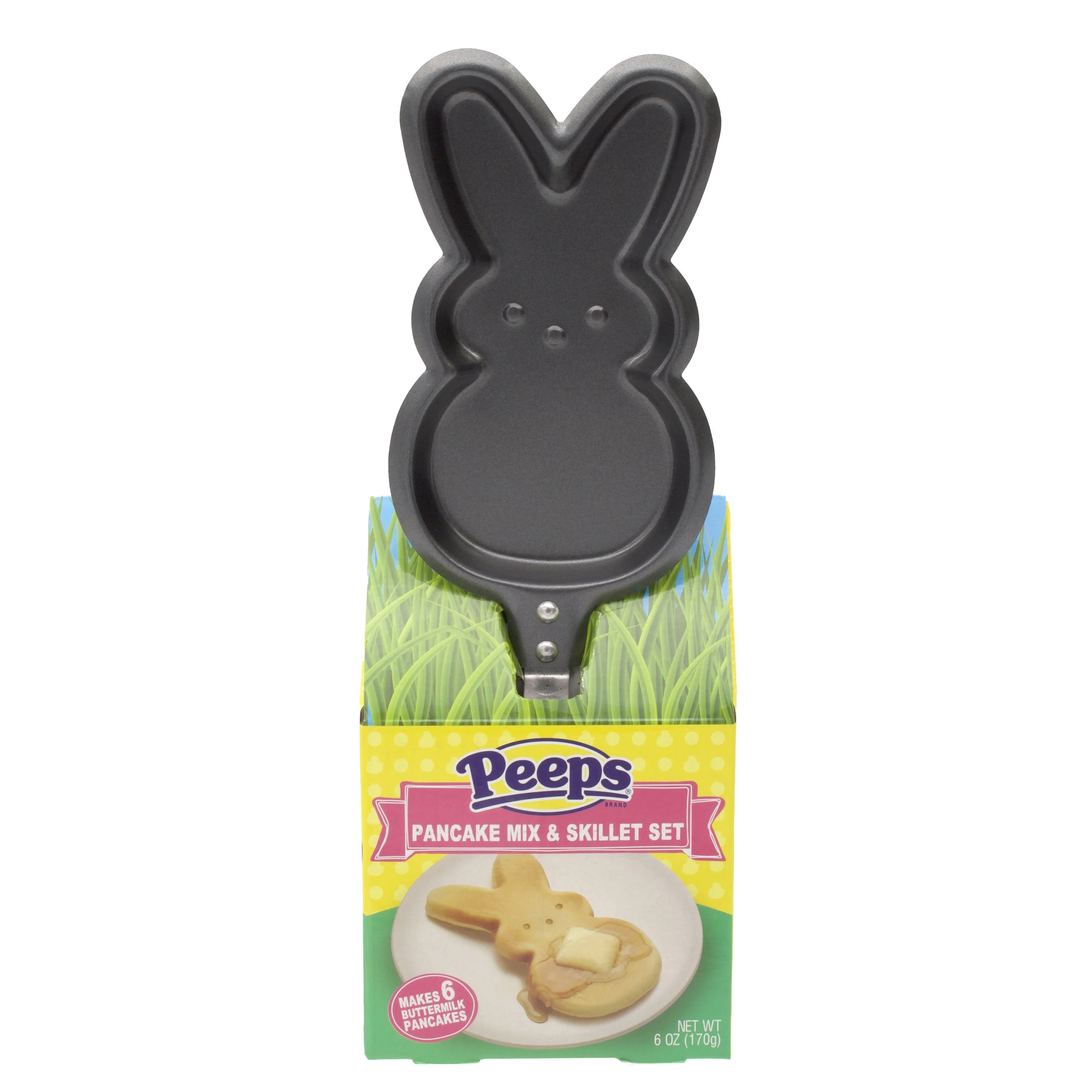 Frankford's PEEPS Bunny Pancake Mix & Skillet Set 6 ounces | Walmart (US)