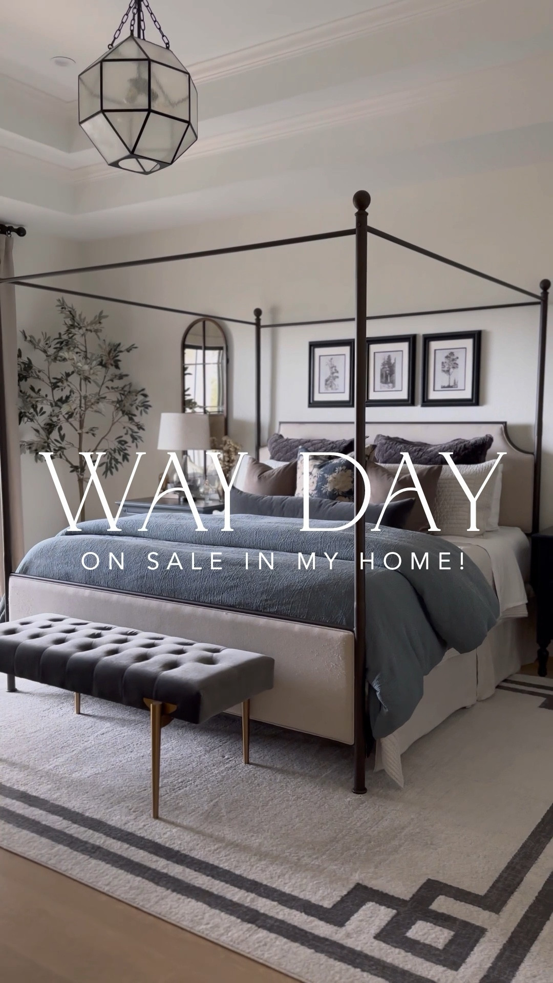 Way Day sales in my home! Wayfair’s biggest deals of the season are here 10/26 - 10/29 with up to 80% off plus free shipping on everything! Including my canopy bed back in stock, new living room rug, and more! 🎉 @wayfair #Wayfair #WayDay #WayfairPartner 

#LTKSaleAlert #LTKStyleTip #LTKHome