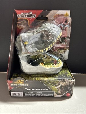 Jurassic World Rebirth Raptor Tyrannosaurus Micro Adventure Playset Head - NEW | eBay | eBay US