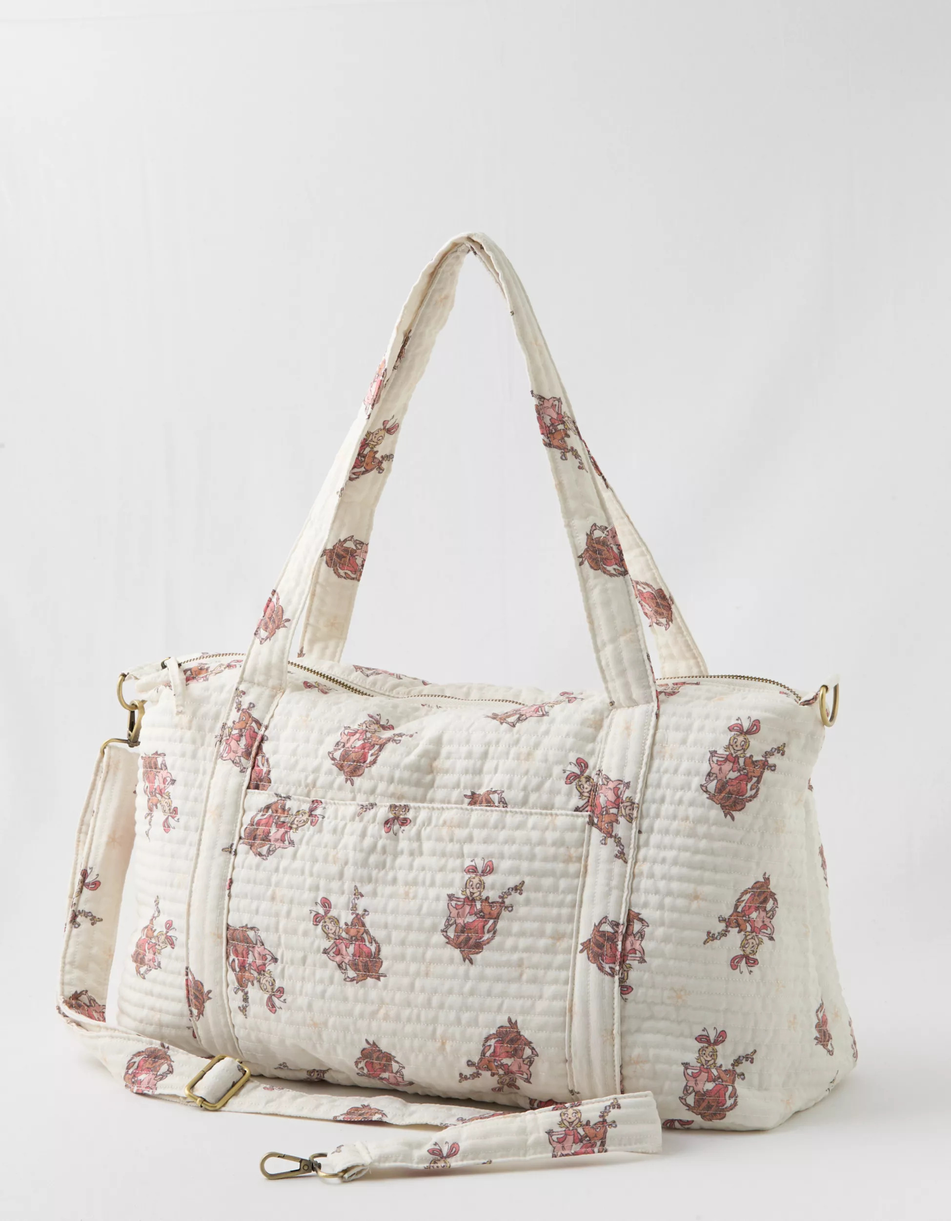 Aerie Quilted Duffle Bag | American Eagle Outfitters (US & CA)