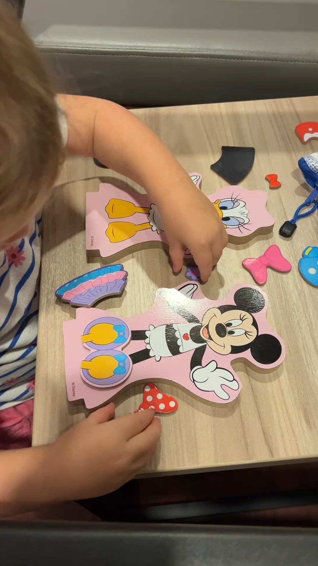 Probably our top "on the go" travel toy are any of these magnetic dress up characters! This set has lasted 5 years and through 3 kids. I'm linking a bunch of opting to choose from plus our bags we store these in. So great for packing in a backpack for restaurants, waiting rooms, etc. Recommend for 2-5years old with close supervision for younger toddlers due to small pieces. 

#LTKTravel #LTKKids