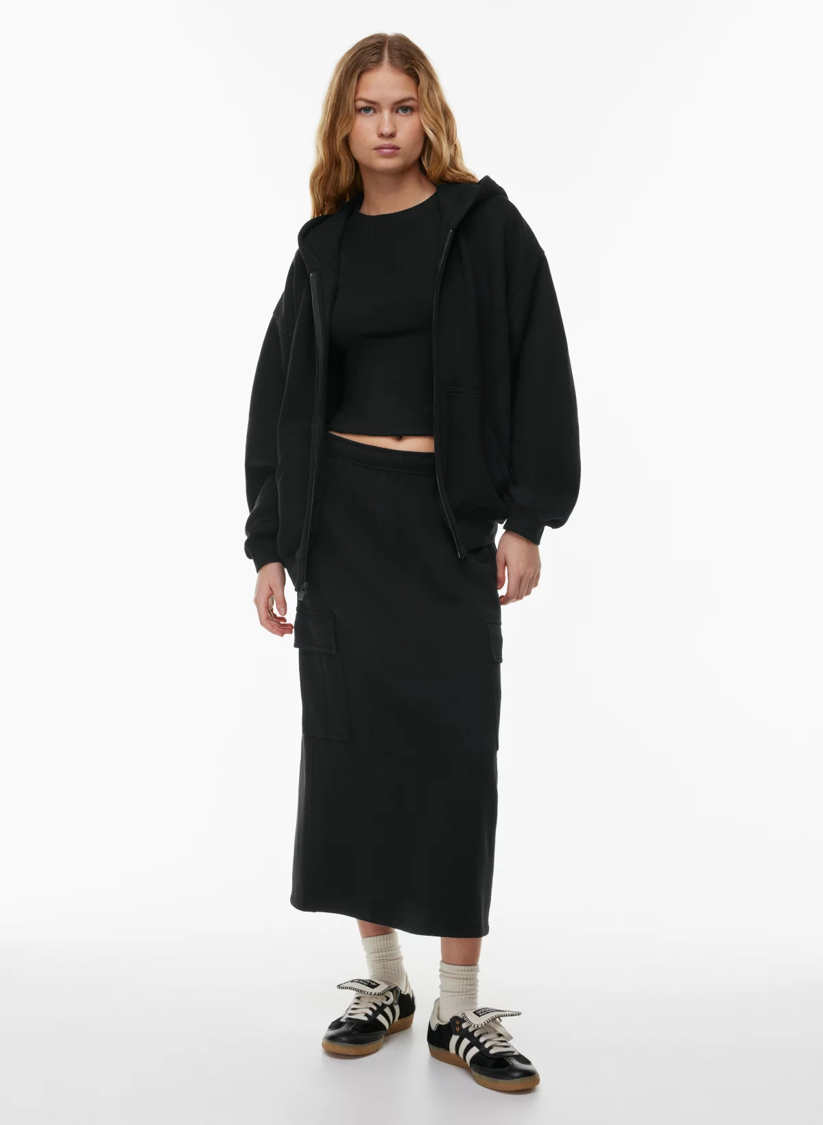 COZY FLEECE MEGA ZIP HOODIE | Aritzia