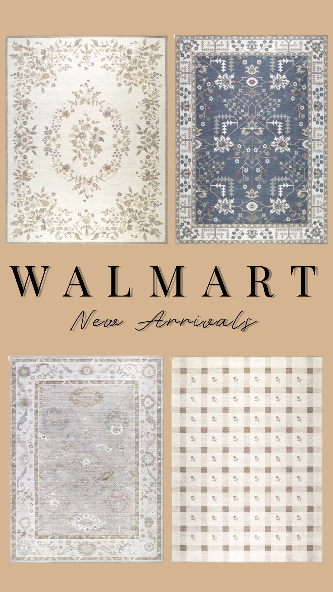 Loving these new rugs rom Walmart! 

 #LTKHome #LTKSaleAlert