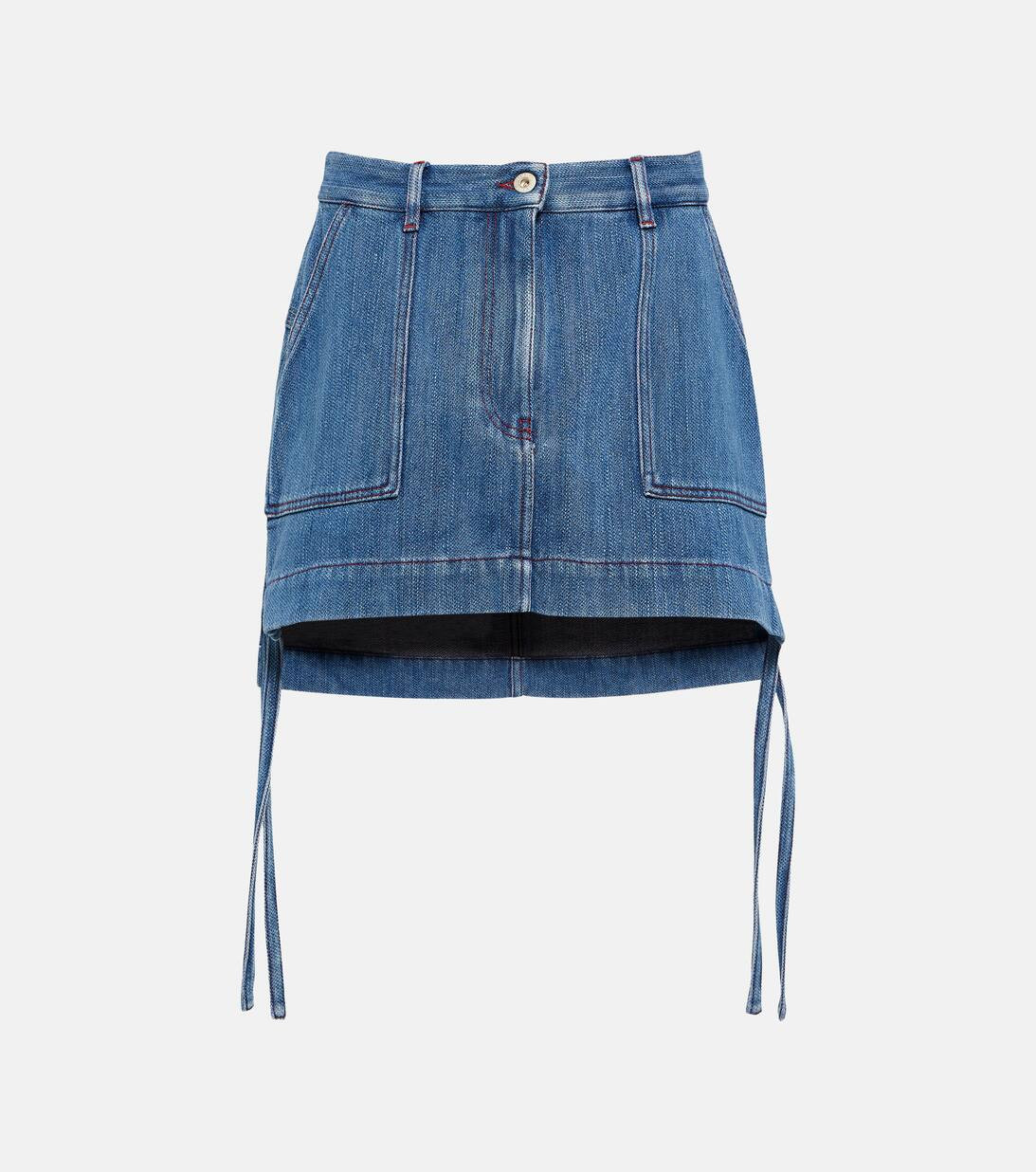 Denim miniskirt | Mytheresa (UK)