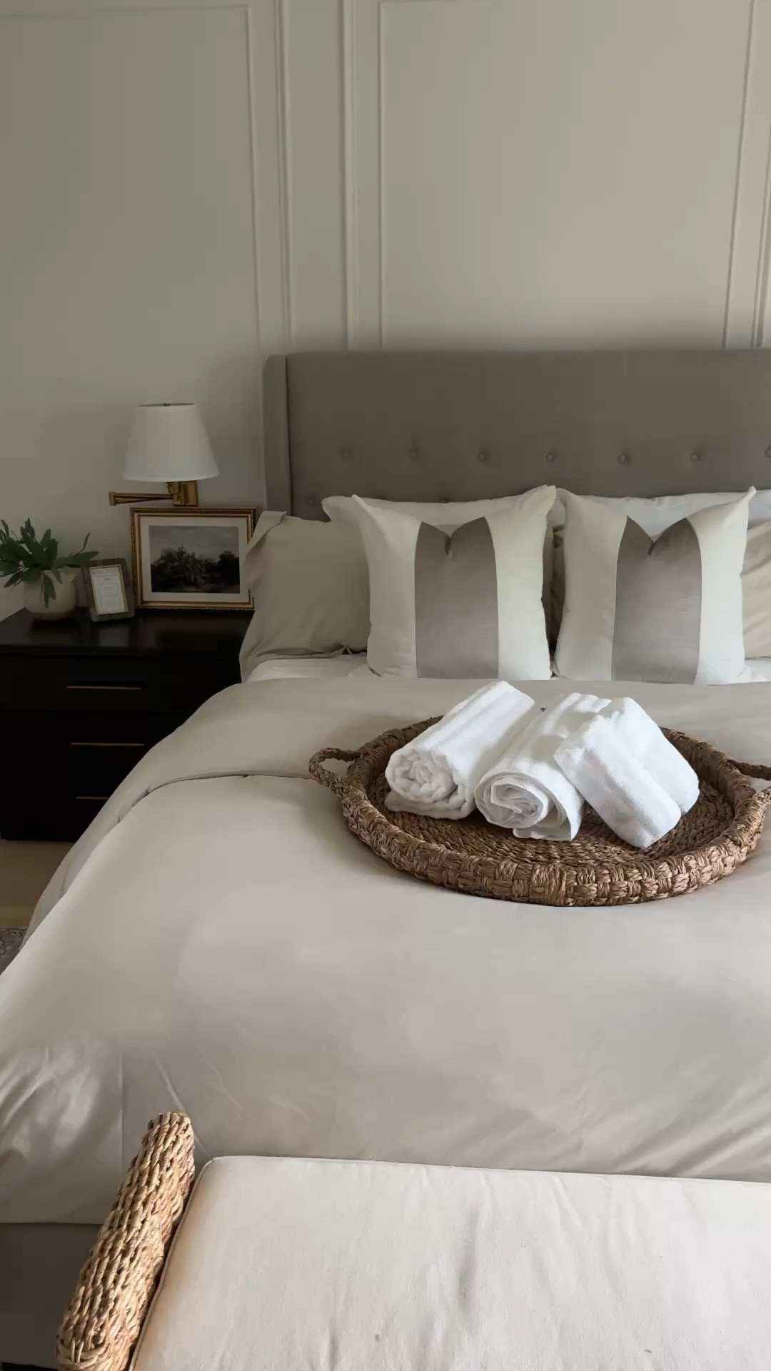 Our guest bedroom is fresh, cozy, and ready to welcome new visitors anytime. Can’t wait to make everyone feel right at home! #archedmanor #modernhome #neutralhome #homedecor #casualstyle #neutralstyle #LTKSummerEdit 



#LTKHome #LTKSeasonal
