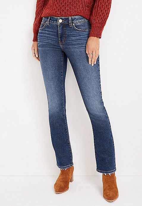 m jeans by maurices™ Everflex™ Slim Boot Mid Rise Jean | Maurices