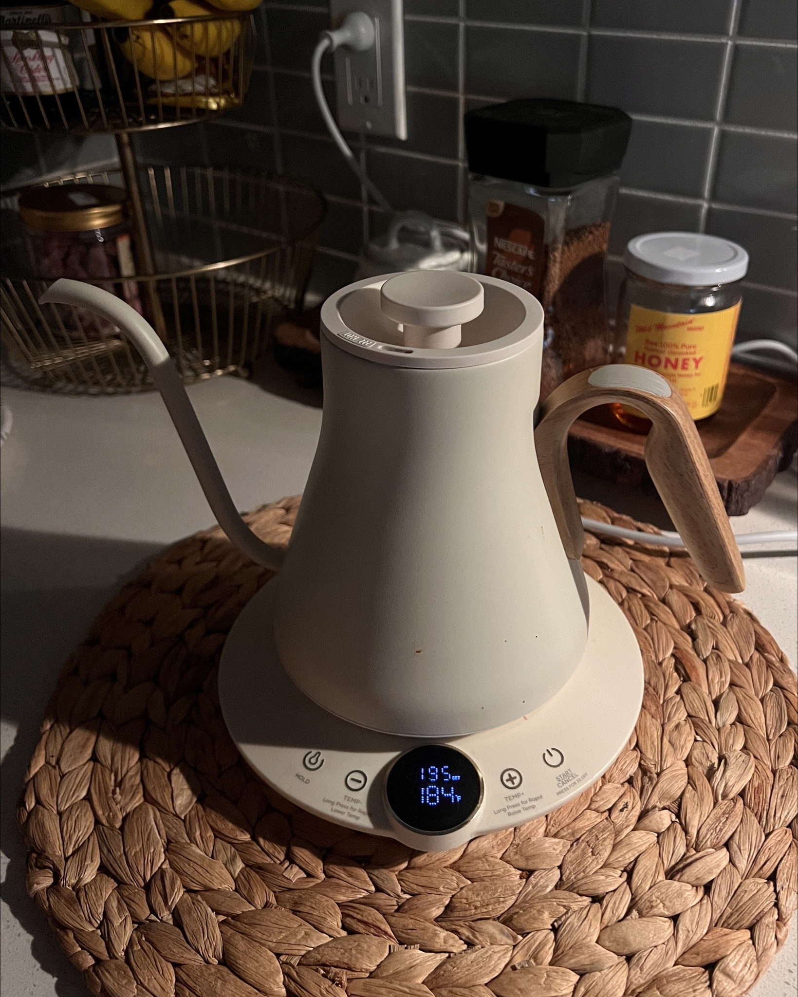 POV: You wanted the Fellow Stagg EKG but not the $200 price tag 👀☕️

This gooseneck electric kettle is the BEST dupe — same sleek aesthetic + precise temp control for under $100 🙌🏼

Minimal. Modern. Barista-level.
Run don’t walk if you’re building your home coffee station ✨

#CoffeeLovers #AmazonFinds #KettleDupe #HomeCafe #KitchenEssentials #FellowKettle

#LTKSaleAlert #LTKHome #LTKmorningroutine