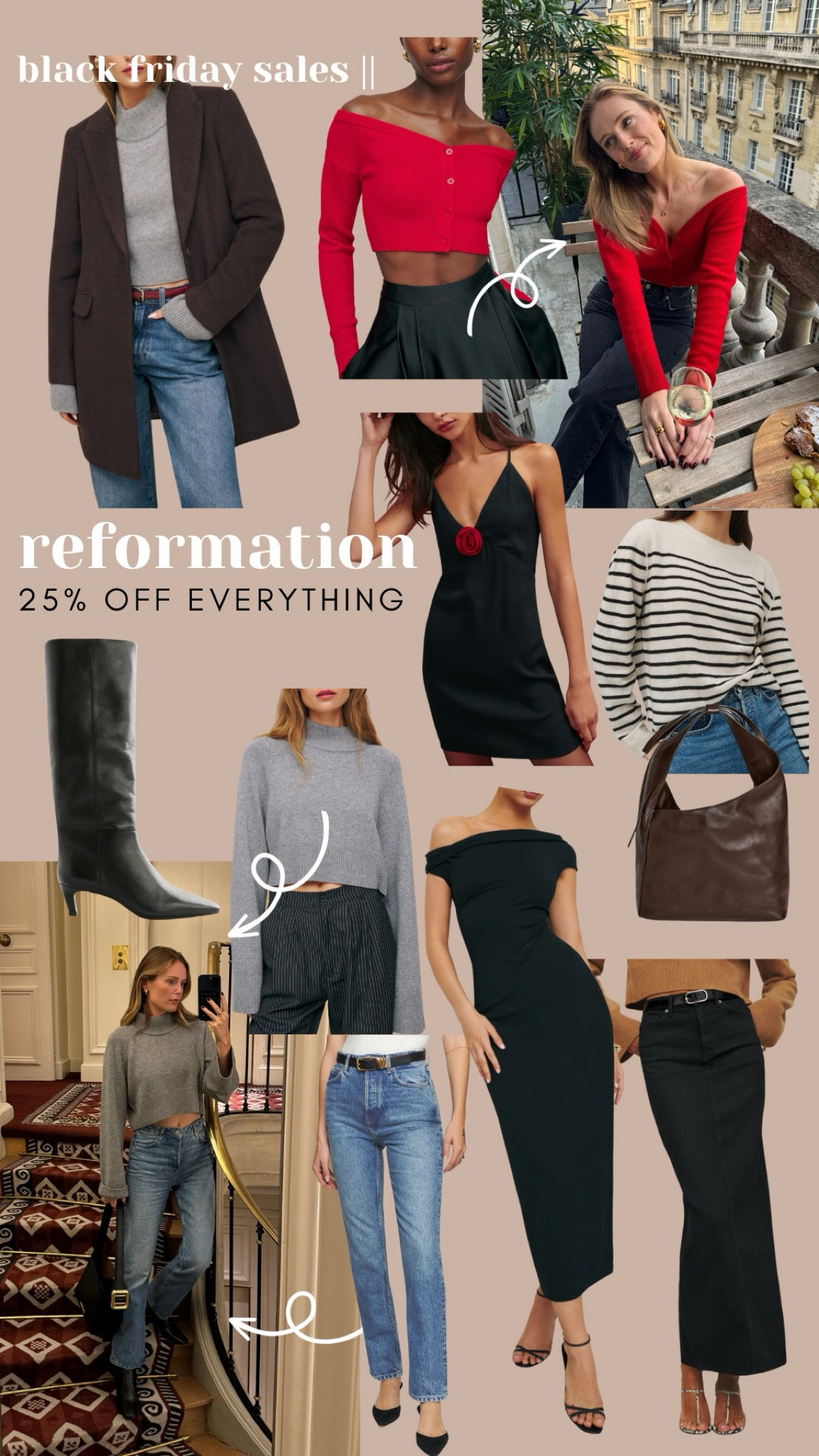 25% off everything at Reformation 

#LTKCyberWeek