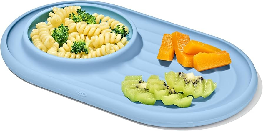 OXO Tot Textured Suction Plate – Dusk | Amazon (US)