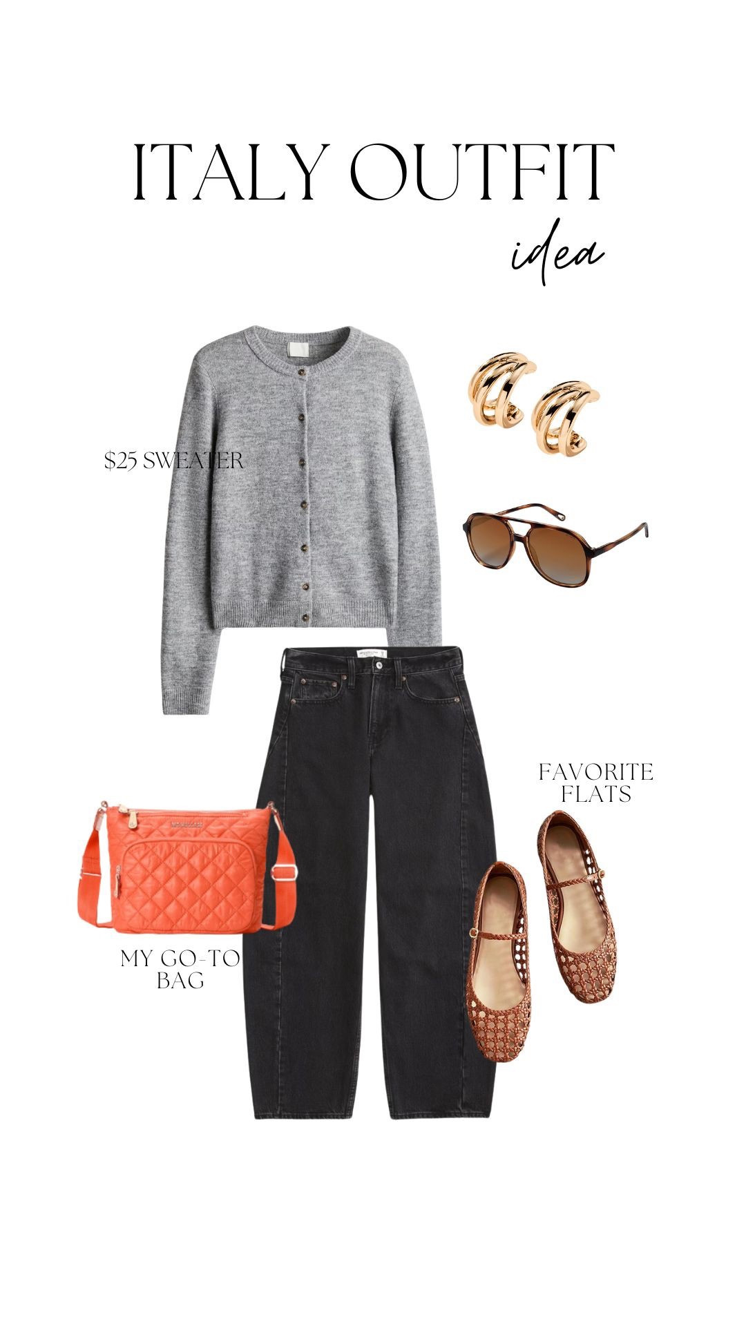 I have this sweater and jeans and love them! Packed them for Italy and so excited to wear.