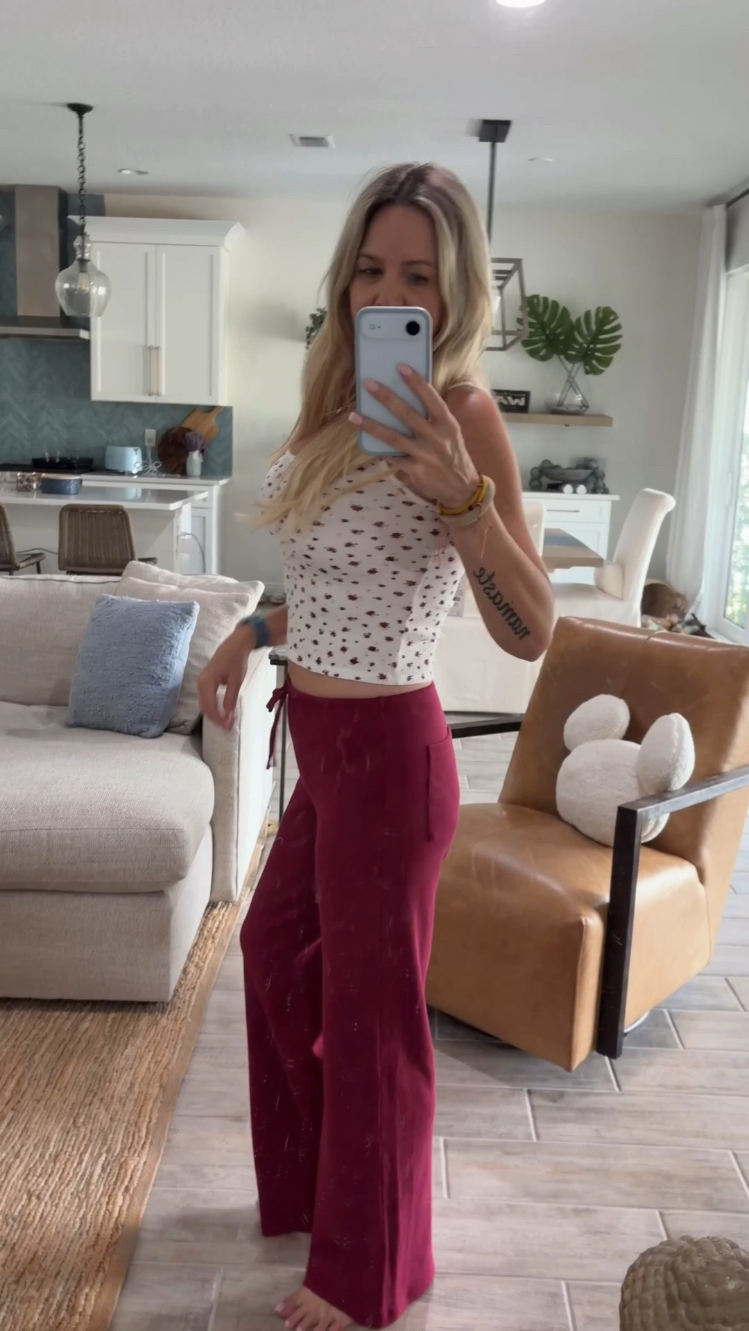 It’s officially cozy season! Love this set from Garage it’s perfect for the holiday season as well in rich burgundy! 

I also have matching shorts I posted previously and I’ll tag again! The tank & pants are a small and the shorts are extra small! So soft and cozy!

#LTKSeasonal #LTKHoliday #LTKFindsUnder50