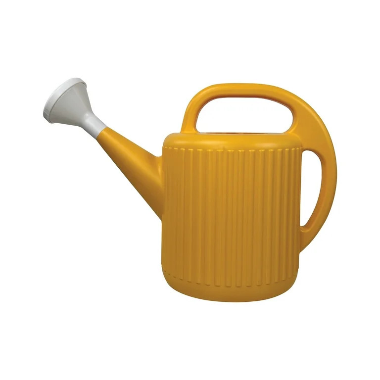 Expert Gardener 2-Gallon Plastic Watering Can, Yellow | Walmart (US)