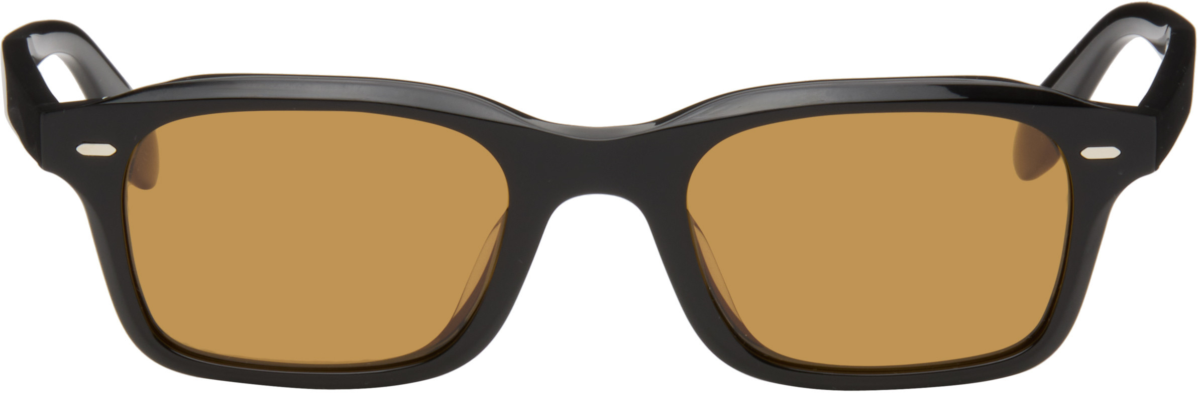 Oliver Peoples Black N.08 Sunglasses | SSENSE