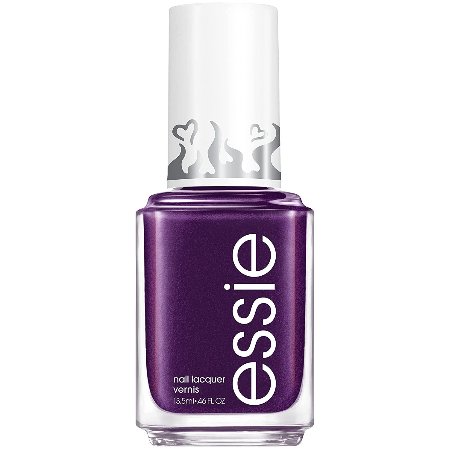 Essie Salon-Quality Nail Polish, 8-free Vegan, Valentines Day 2023 collection, Purple, Flirt With... | Amazon (US)