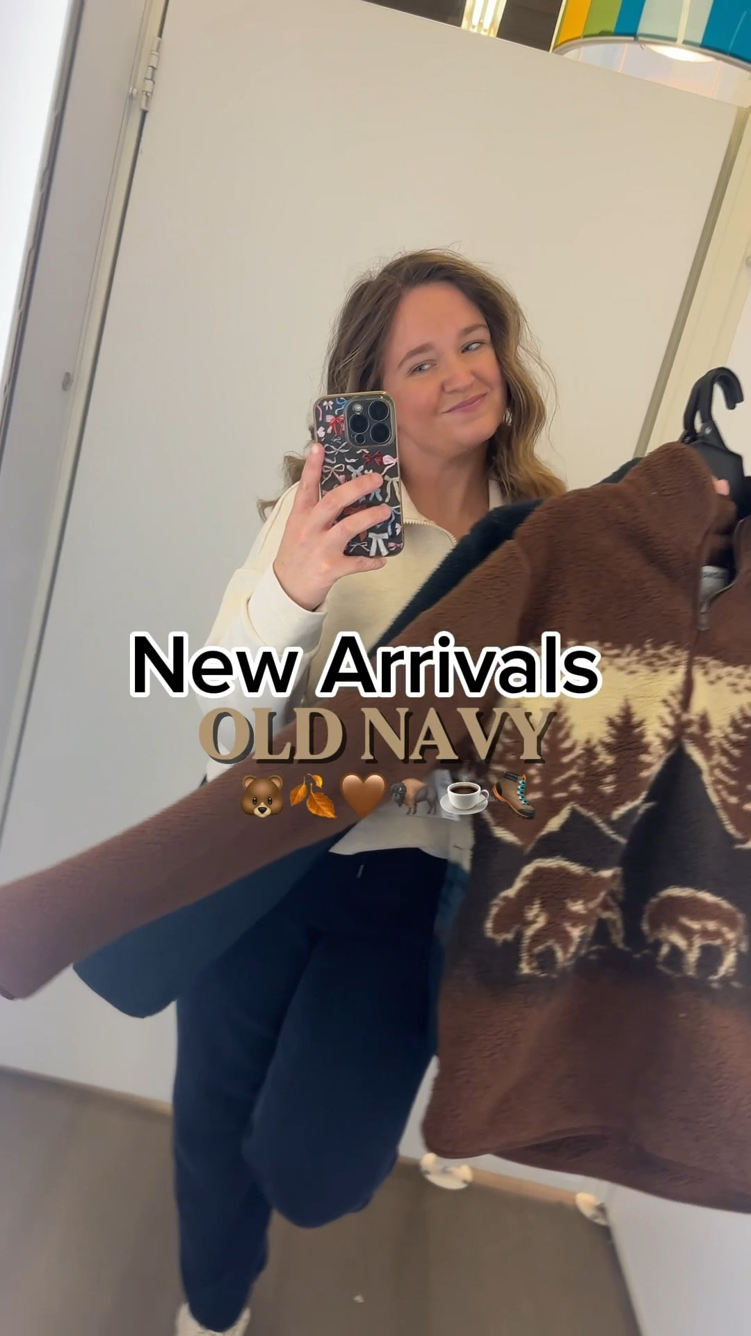 Old Navy did it again 👀 this Sherpa is giving $100 boutique for half the price — cozy, oversized, and so soft! Which color are you picking: brown 🐻 or navy 🏔️? 
#oldnavystyle #oldnavyfinds #oldnavyfashion #oldnavyhaul #sherpajacket #cozyseason #fallstyle #winteroutfit #ltkfashion #ltkfinds #everydayoutfit #momstyle #affordablefashion #fallfashion #oldnavyoutfit #cozyvibes #mountainvibes #tryonhaul #ootdfall #fallfavorites

#LTKSeasonal #LTKSaleAlert #LTKFindsUnder50