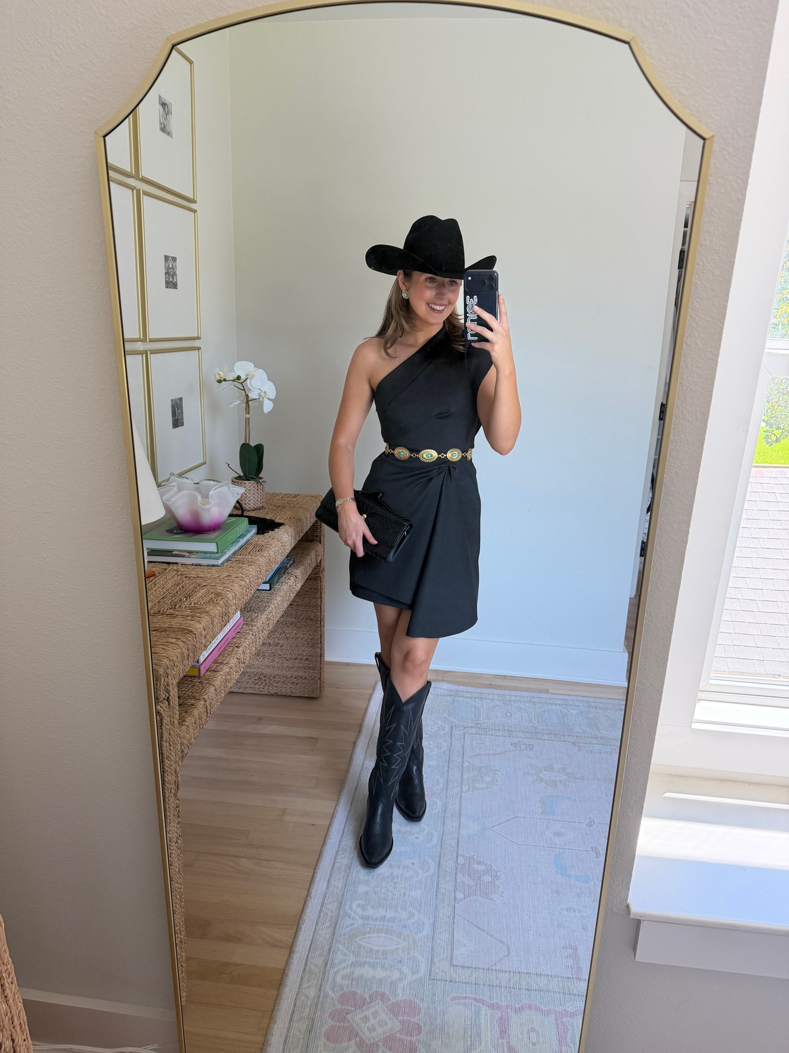 Cowboy cocktail outfit idea! Wearing a S