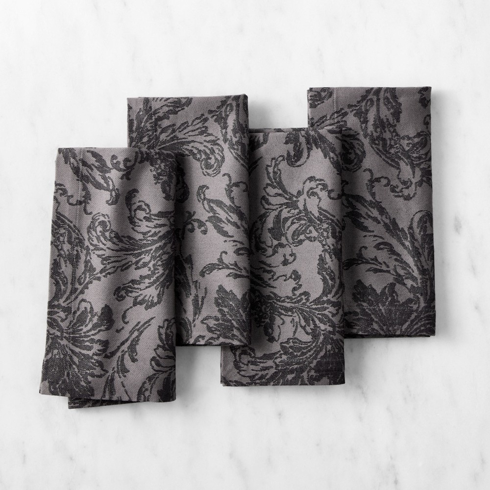 Damask Napkins, Set of 4 | Williams-Sonoma