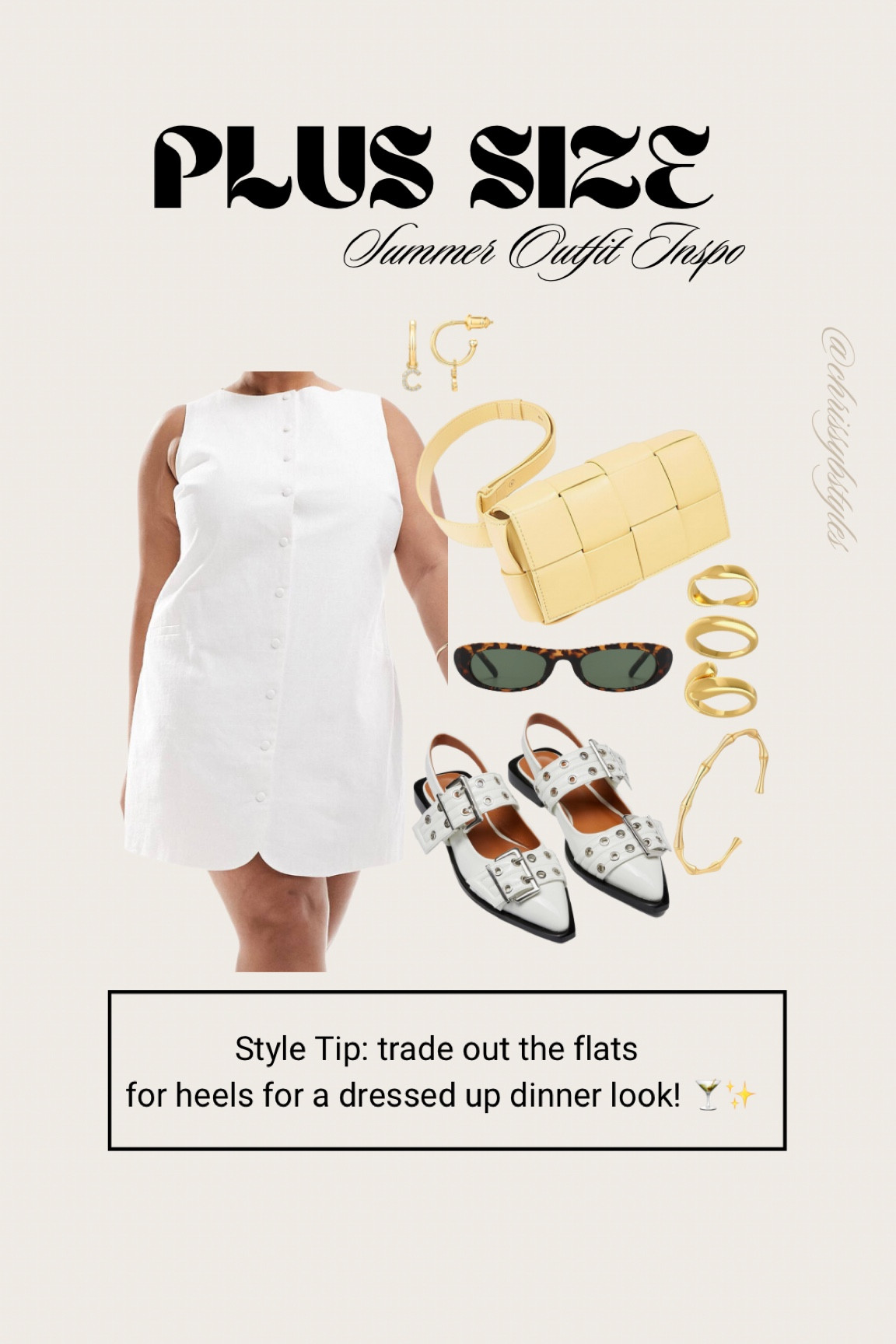 Plus size European summer ootd! 
Summer outfit, vacation outfit, travel outfit , white dress.

#LTKPlusSize #LTKShoeCrush #LTKStyleTip