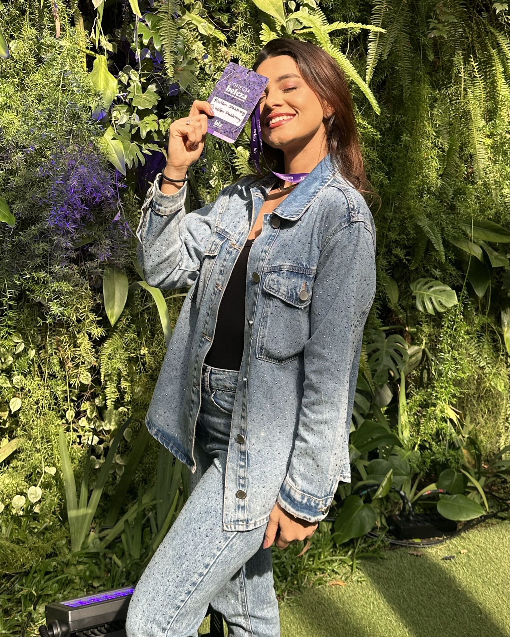 Look All Jeans com pedrarias (Jaqueta + Calça) 

#LTKstyletip #LTKbeauty #LTKbrasil