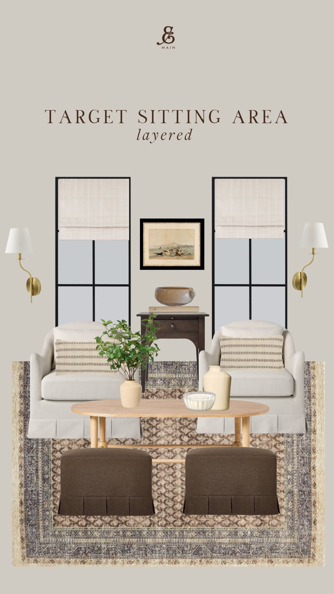 target sitting area styled

amazon home, amazon finds, walmart finds, walmart home, affordable home, amber interiors, studio mcgee, home roundup layered 

#LTKHome