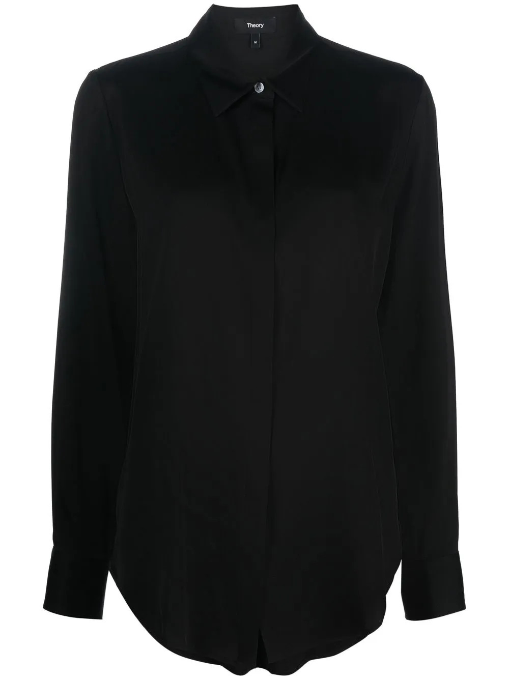 silk button-down shirt | Farfetch Global
