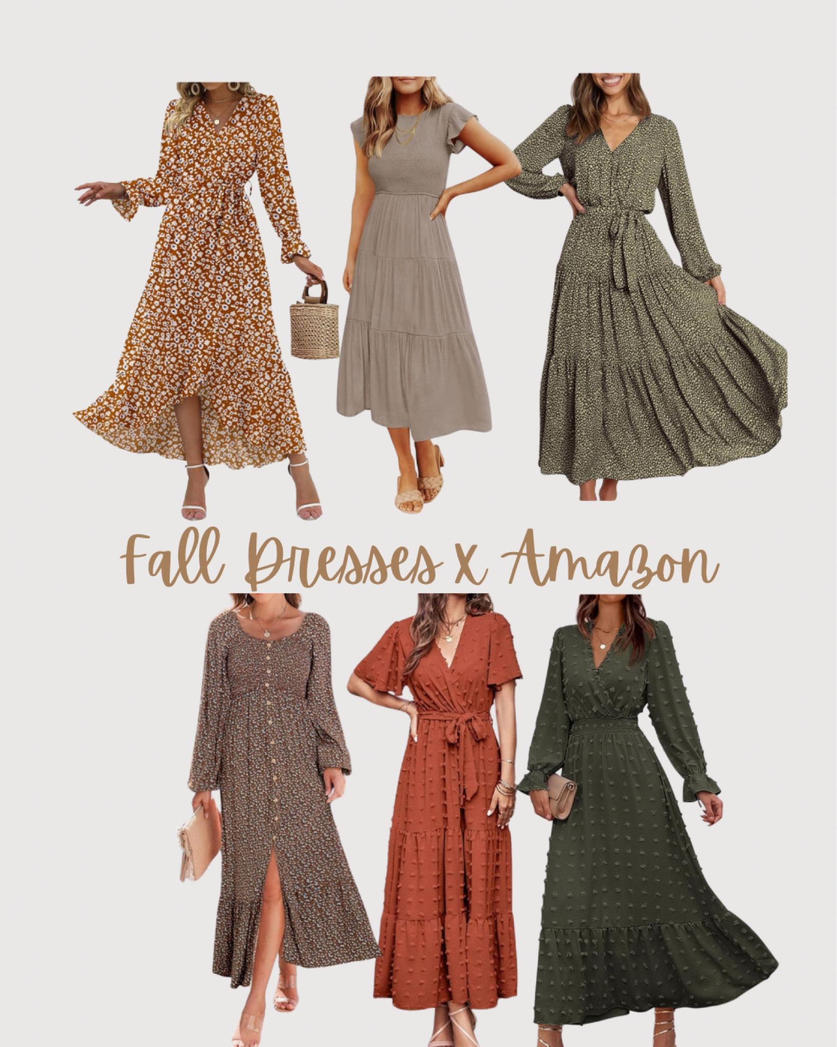 Fall Dresses! Pick any of these dresses for family photos or church or whatever you see fit! 

#LTKxPrimeDay #LTKSaleAlert #LTKSeasonal