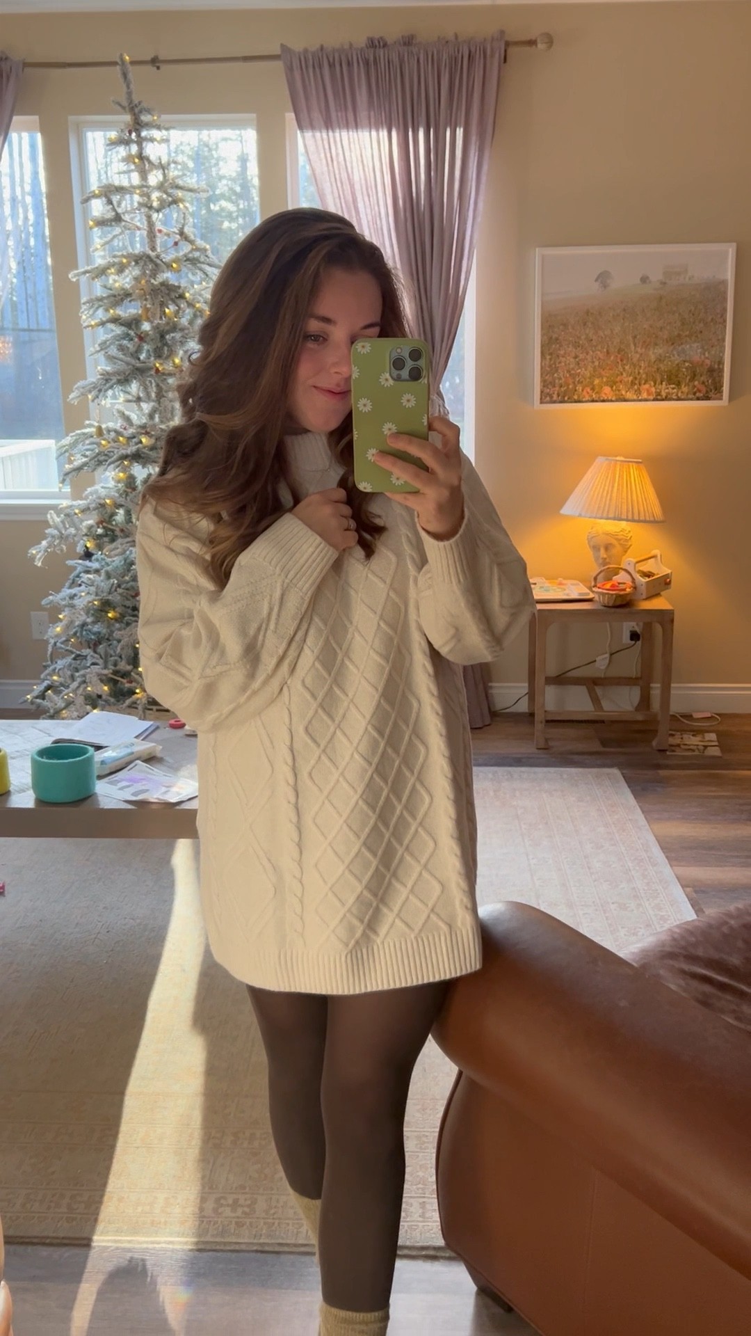 Cute and cozy cable knit sweater dress 

#LTKSeasonal #LTKunder50 #LTKstyletip