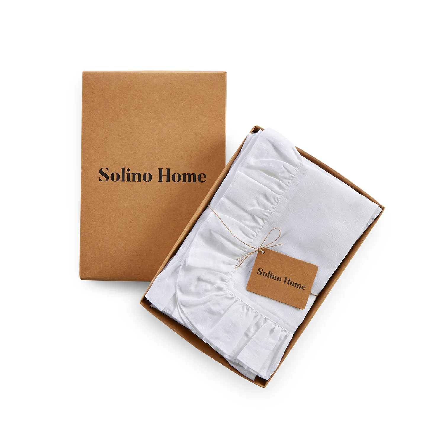 Gabrielle Ruffle Napkins, Set of 4 | Solino Home