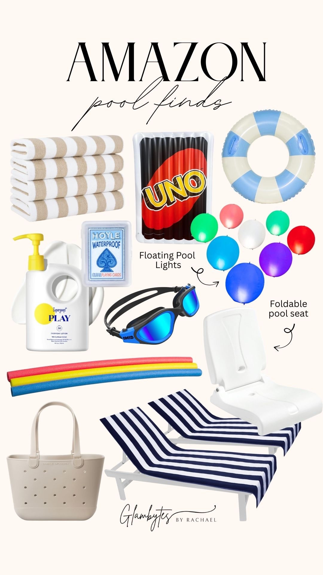 Amazon Pool Finds!
amazon pool essentials, pool finds, amazon summer finds 

#LTKSpringSale #LTKSeasonal #LTKHome