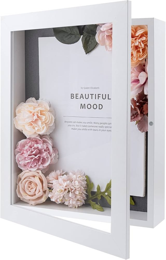 Golden State Art, 11x14 Shadow Box Frame Display Case, 2-inch Depth, Great for Collages, Collecti... | Amazon (US)