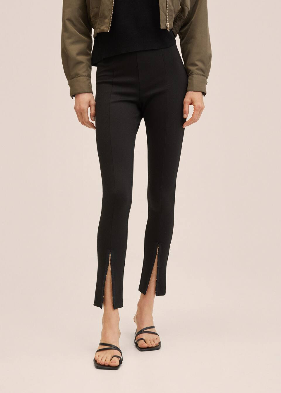 Slit hem leggings | MANGO (US)