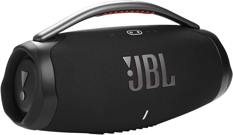 JBL Boombox 3 Black Portable Bluetooth Speaker with Massive Sound, Deepest Bass, IPX7 Waterproof,... | Amazon (US)