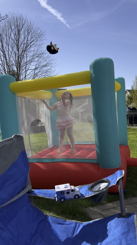 Indoor outdoor Inflatable bounce house, easy summer fun

#LTKkids #LTKfamily