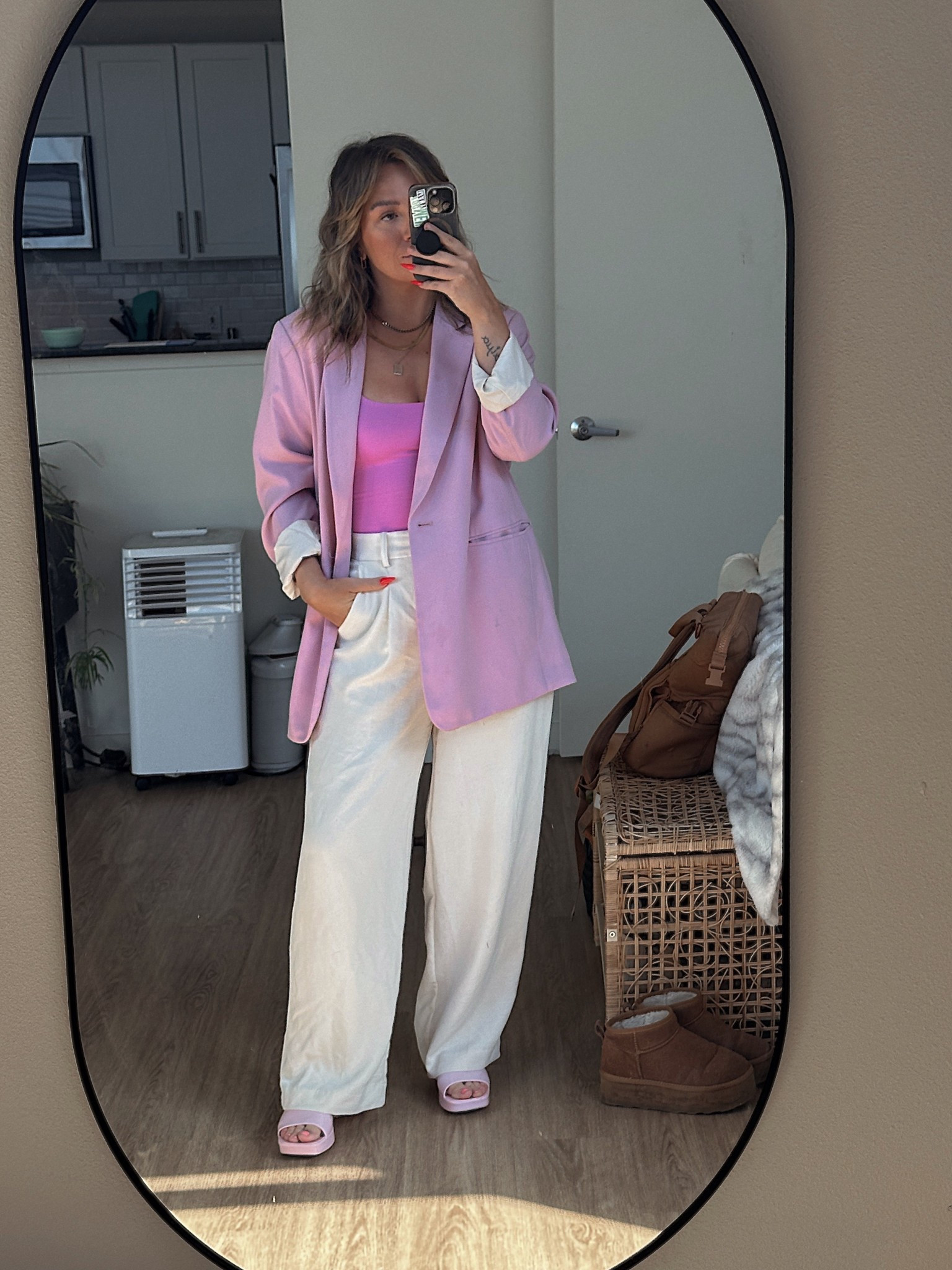 tank - princess polly 
blazer - h&m
pants and heels - target 

#LTKFindsUnder50 #LTKStyleTip #LTKWorkwear