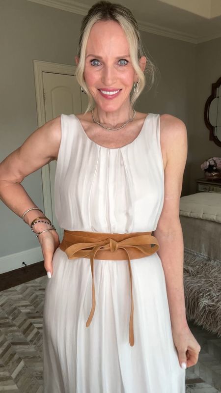 Want to upgrade your outfits?
Add an @adacollection WRAP BELT!
Code: TRULYMEGAN20 saves 20%.

With over 30 ways to style these belts, here’s 3 easy, effortless ties.

Ada Wrap Belts are made out of genuine Argentinian leather that lasts forever and gets better with age. They are handmade by family artisans, vegetable tanned and conform to fit your body.

@adacollection has just released a curated selection of chic attire, crafted with the finest fabrics and attention to details. These pieces pair beautifully with belts!

What I’m Wearing:
Italian Silk Sheer Sleeveless Dress…giving me GODDESS vibes!
Italian Mid Length Button Down Dress…classic, polished and so comfy!

adacollection, wrap belts, springdresses

#LTKfindsunder100 #LTKover40 #LTKstyletip