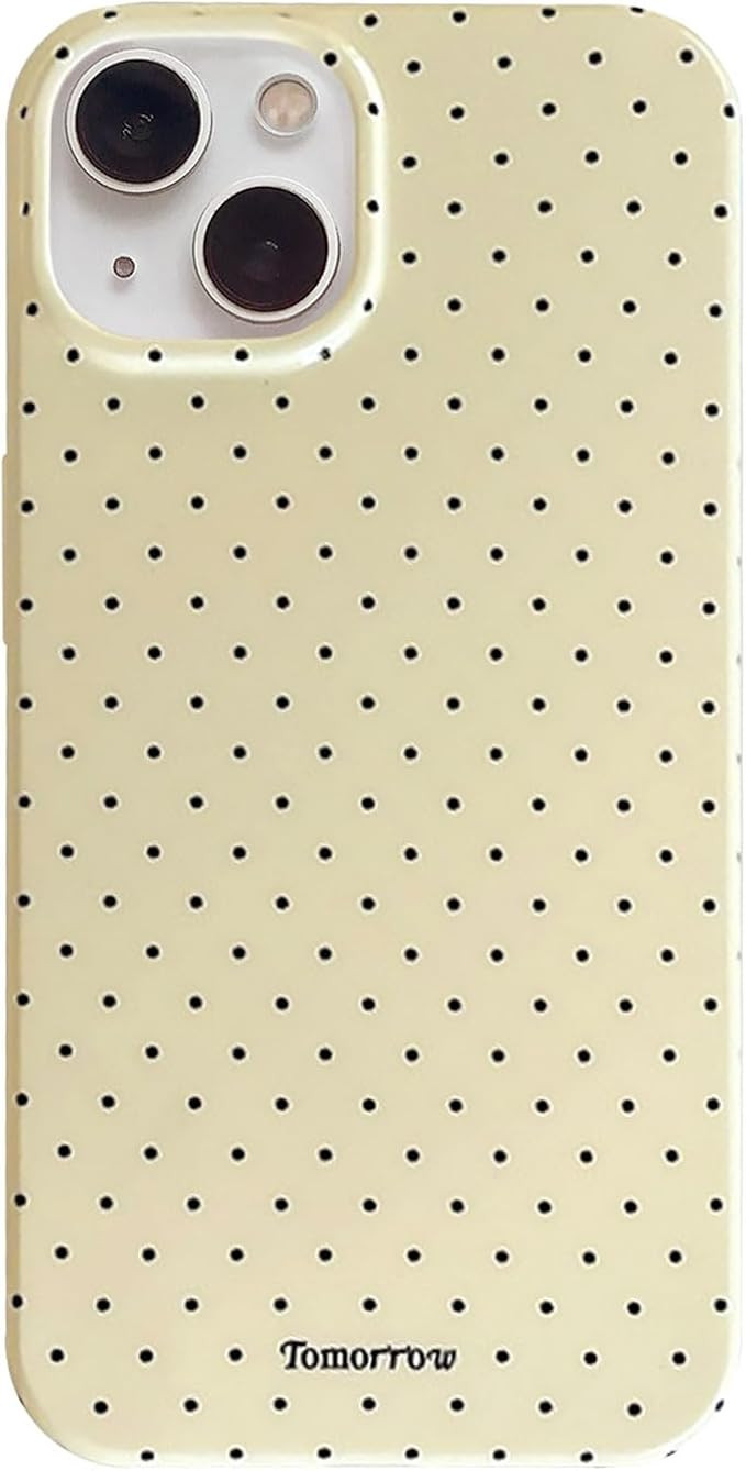 inewateri Compatible with iPhone 13/iPhone 14 Case with Cute Fashion Polka Dot Aesthetics Design ... | Amazon (US)