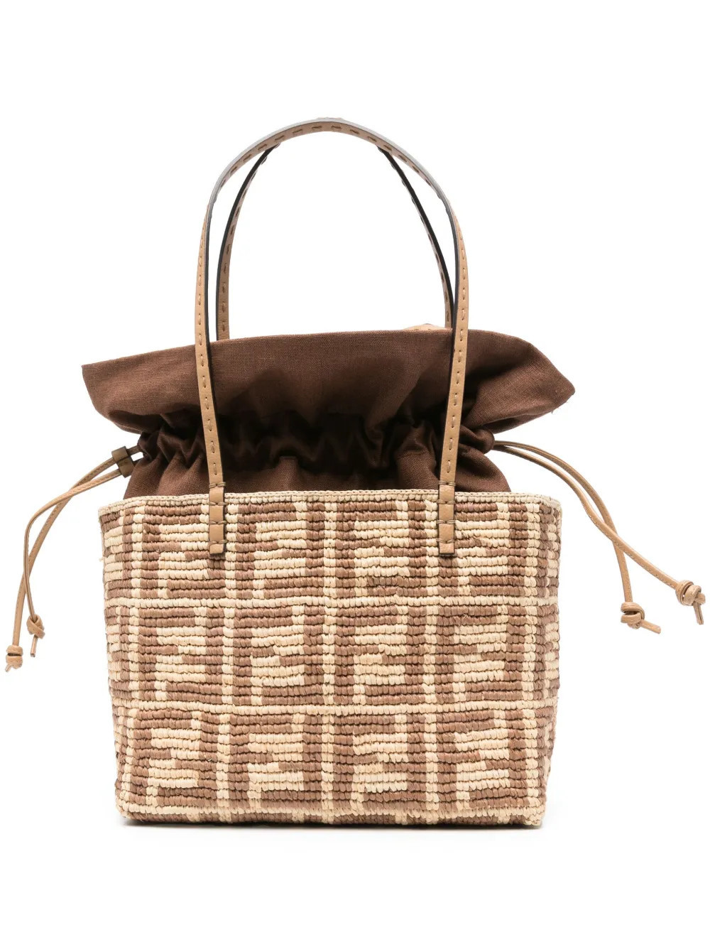 FENDI small Roll tote bag - Neutrals | Farfetch Global