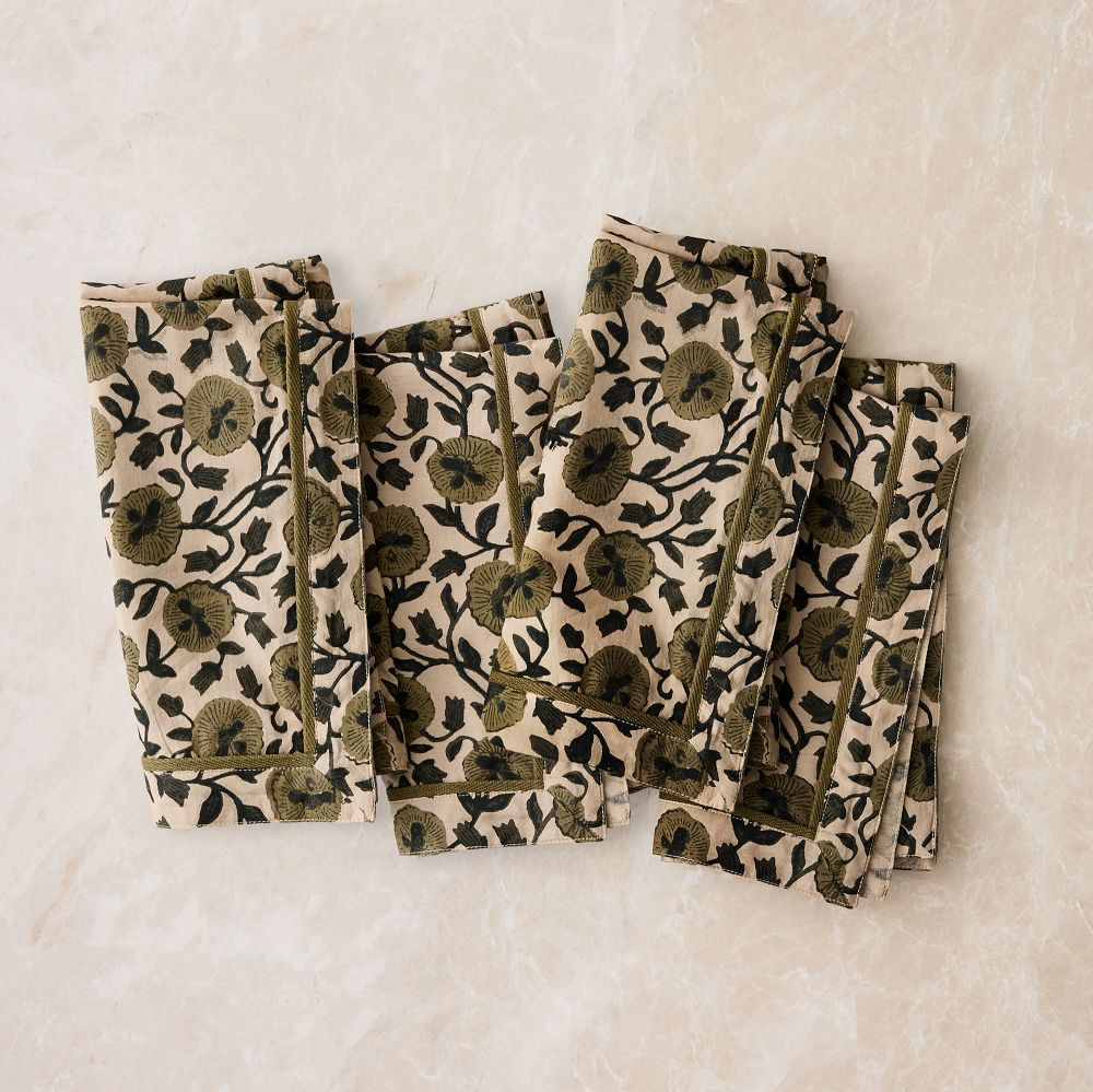 Laney Floral Napkin Sets | West Elm (US)