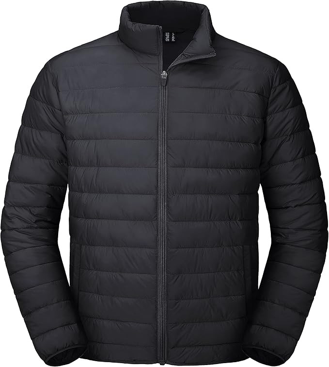 MAGCOMSEN Men's Puffer Jacket Lightweight Warm Winter Coats Water Repellent Windproof Insulated J... | Amazon (US)