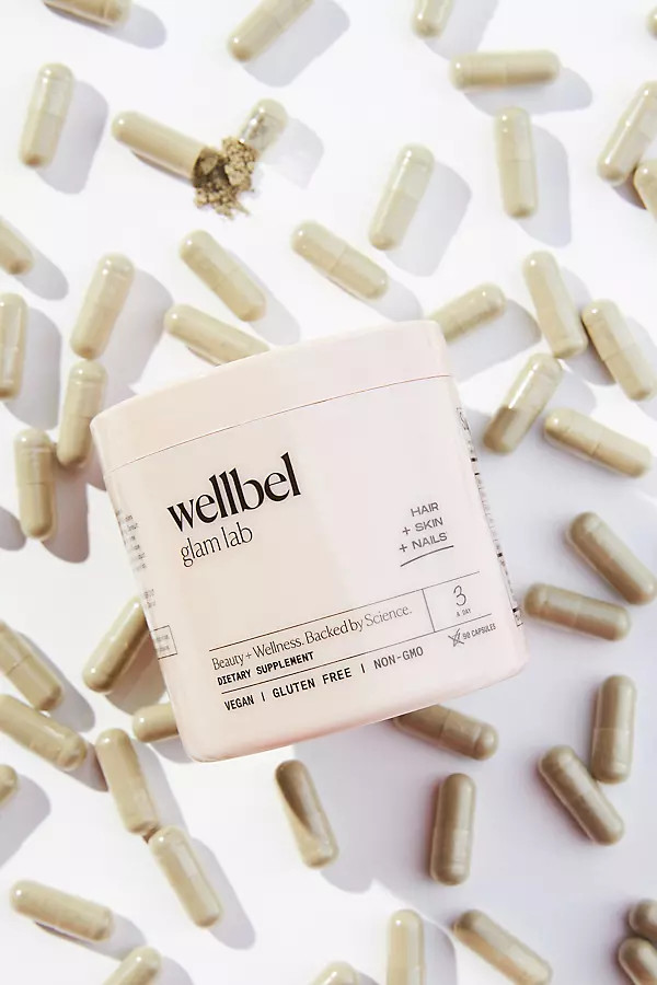 Wellbel Glamlab Hair, Skin, and Nails Supplement By Wellbel in Beige | Anthropologie (US)