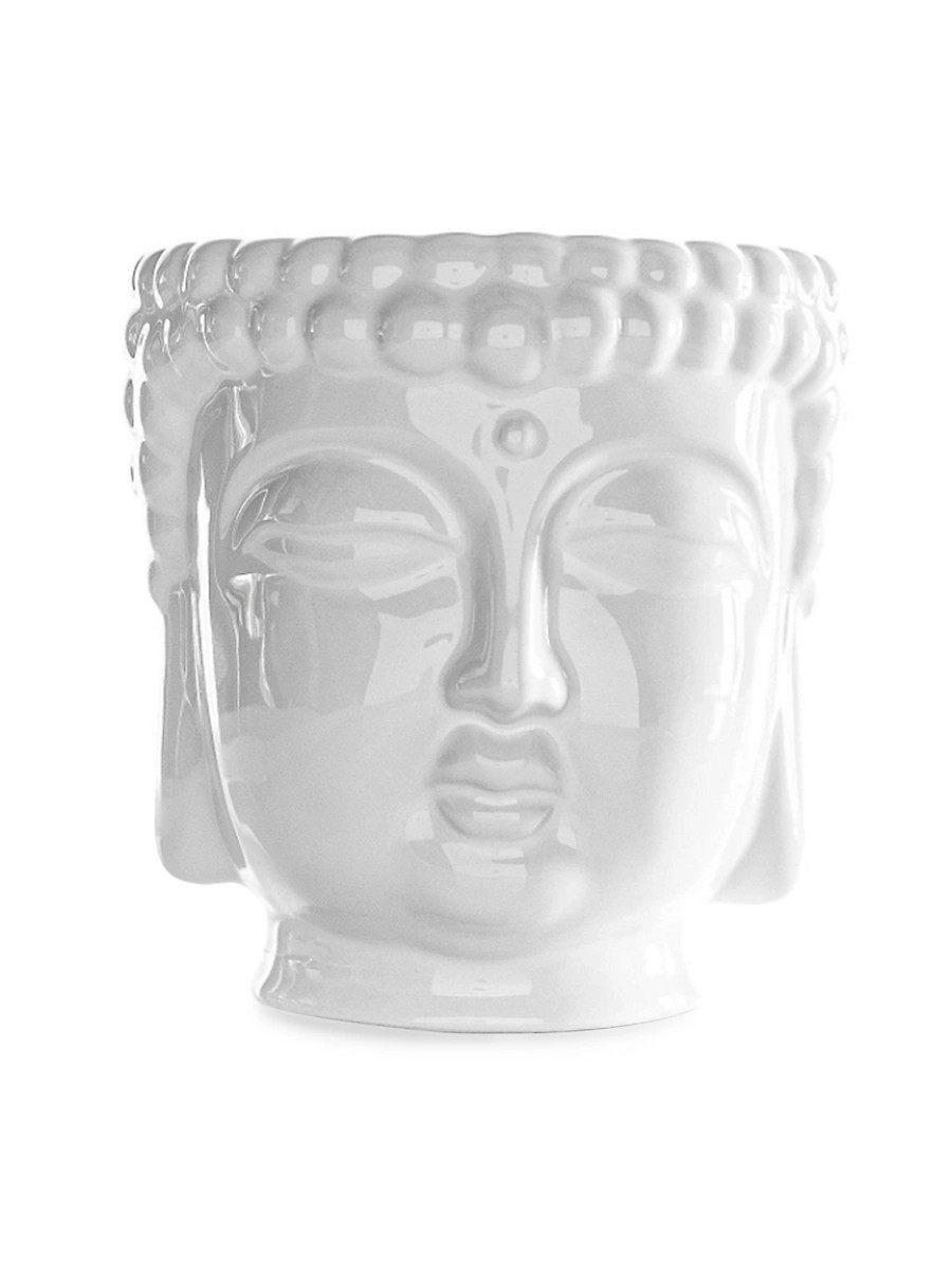 Buddha French Gardenia Scented Candle - White | Saks Fifth Avenue