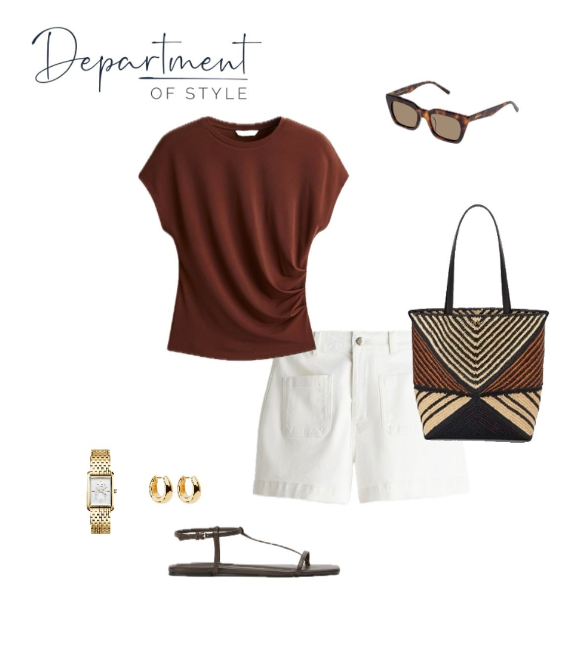 Summer fun with denim shorts 😎