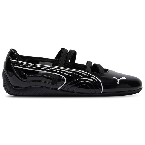 Girls PUMA PUMA Speedcat Ballet - Girls' Grade School Shoe Black/White Size 05.0 | Kids Foot Locker (US)